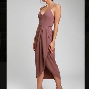 Lulus Reinette Mauve Dress